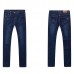 Plus Size Casual Business Straight Legs Loose High Elastic Jeans for Men Plus Size Casual Business Straight Legs Loose High Elastic Jeans for Men