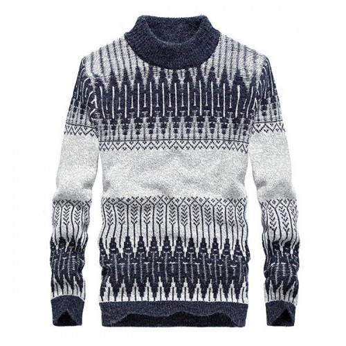 Men's Leisure Turtleneck Sweater Pullover Winter Fashion Printing Long Sleeve Warm Pullover Men's Leisure Turtleneck Sweater Pullover Winter Fashion Printing Long Sleeve Warm Pullover