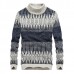 Men's Leisure Turtleneck Sweater Pullover Winter Fashion Printing Long Sleeve Warm Pullover Men's Leisure Turtleneck Sweater Pullover Winter Fashion Printing Long Sleeve Warm Pullover