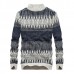 Men's Leisure Turtleneck Sweater Pullover Winter Fashion Printing Long Sleeve Warm Pullover Men's Leisure Turtleneck Sweater Pullover Winter Fashion Printing Long Sleeve Warm Pullover