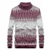 Men's Leisure Turtleneck Sweater Pullover Winter Fashion Printing Long Sleeve Warm Pullover Men's Leisure Turtleneck Sweater Pullover Winter Fashion Printing Long Sleeve Warm Pullover