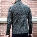 Winter Warm Thick Sweater Pullovers Men's Fashion Solid Color High Neck Slim Fit Knitted Pullover Winter Warm Thick Sweater Pullovers Men's Fashion Solid Color High Neck Slim Fit Knitted Pullover
