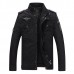 Mens Plus Size S-4XL Stand Collar Cotton Casual Military Jacket Mens Plus Size S-4XL Stand Collar Cotton Casual Military Jacket
