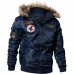 Men Pilot Bomber Jacket Army Military Flight Motorcycle Jackets Winter Parkas Padded Outerwear Men Pilot Bomber Jacket Army Military Flight Motorcycle Jackets Winter Parkas Padded Outerwear