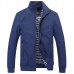 Casual Business Plus Size XS-5XL Pure Color Zipper Spring Autumn Jacket for Men Casual Business Plus Size XS-5XL Pure Color Zipper Spring Autumn Jacket for Men
