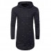 Men's Fashion Hole Hip Hop Long Sleeved T-shirt Leisure Sports Hoodies T-shirt Men's Fashion Hole Hip Hop Long Sleeved T-shirt Leisure Sports Hoodies T-shirt