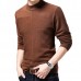 Men's Fashion Semi Solid Color Warm Knitwears Casual Fall Winter Long Sleeve Pullovers Men's Fashion Semi Solid Color Warm Knitwears Casual Fall Winter Long Sleeve Pullovers