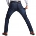 Elastic Straight Leg Casual Business Jeans Denim Pants for Men Elastic Straight Leg Casual Business Jeans Denim Pants for Men