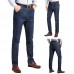 Elastic Straight Leg Casual Business Jeans Denim Pants for Men Elastic Straight Leg Casual Business Jeans Denim Pants for Men