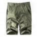 Men's Summer Leisure Loose Cotton Cargo Shorts Outdoor Big Pocket Solid Color Shorts Men's Summer Leisure Loose Cotton Cargo Shorts Outdoor Big Pocket Solid Color Shorts