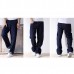 Plus Size 30-48 Loose Straight Leg Basic Long Jeans for Men Plus Size 30-48 Loose Straight Leg Basic Long Jeans for Men