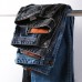 Casual Loose Straight Leg Basic Vintage Jeans for Men Casual Loose Straight Leg Basic Vintage Jeans for Men