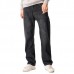 Casual Loose Straight Leg Basic Vintage Jeans for Men Casual Loose Straight Leg Basic Vintage Jeans for Men