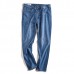 Casual Loose Straight Leg Basic Vintage Jeans for Men Casual Loose Straight Leg Basic Vintage Jeans for Men