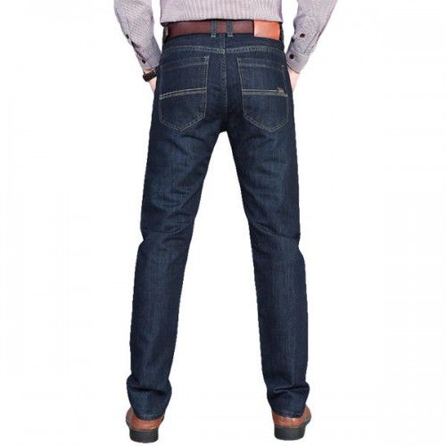 Mens Spring Summer Straight Legs Loose Casual Business Jeans Plus Size Denim Pants Mens Spring Summer Straight Legs Loose Casual Business Jeans Plus Size Denim Pants