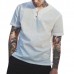Chinese Style Cotton Linen LeisureT-shirt Spring Summer Men's Pure Color Short Sleeves T-shirt Chinese Style Cotton Linen LeisureT-shirt Spring Summer Men's Pure Color Short Sleeves T-shirt