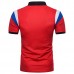 Men's Short Sleeve Lapel Golf Shirt Summer Matching Color Casual Tops Tees Men's Short Sleeve Lapel Golf Shirt Summer Matching Color Casual Tops Tees