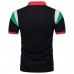 Men's Short Sleeve Lapel Golf Shirt Summer Matching Color Casual Tops Tees Men's Short Sleeve Lapel Golf Shirt Summer Matching Color Casual Tops Tees