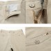 Summer Men's Casual Cotton Shorts Solid Color Thin Middle-aged Shorts Pants Summer Men's Casual Cotton Shorts Solid Color Thin Middle-aged Shorts Pants