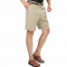 Summer Men's Casual Cotton Shorts Solid Color Thin Middle-aged Shorts Pants Summer Men's Casual Cotton Shorts Solid Color Thin Middle-aged Shorts Pants