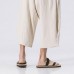 Stylish Mens Cotton Linen Baggy Loose Calf Length Pants Antibacterial Casual Shorts Stylish Mens Cotton Linen Baggy Loose Calf Length Pants Antibacterial Casual Shorts