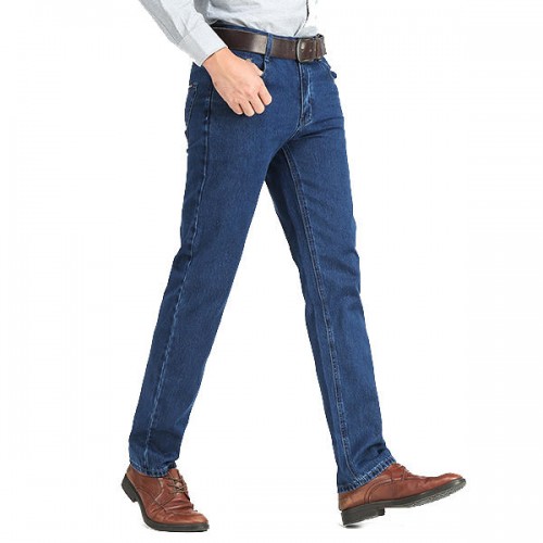Summer Thin Straight Leg Long Denim Pants Casual Business Jeans for Men Summer Thin Straight Leg Long Denim Pants Casual Business Jeans for Men