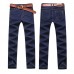 Mens Spring Summer High Rise Loose Straight leg Leisure Business Cotton Jeans Mens Spring Summer High Rise Loose Straight leg Leisure Business Cotton Jeans