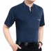 Men's Cotton Button Slim Collar Golf Shirt Casual Business Casual Short Sleeved Tops Men's Cotton Button Slim Collar Golf Shirt Casual Business Casual Short Sleeved Tops