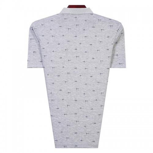 Men's Casual Lapel Stars Printed Golf Shirt Summer Loose Short Sleeved Middle Aged Tops Tees Men's Casual Lapel Stars Printed Golf Shirt Summer Loose Short Sleeved Middle Aged Tops Tees