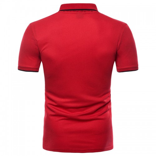 Fashion Men's Lapel Short Sleeved Golf Shirt Summer Chest Pocket Casual Tops Tees Fashion Men's Lapel Short Sleeved Golf Shirt Summer Chest Pocket Casual Tops Tees