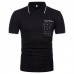 Fashion Men's Lapel Short Sleeved Golf Shirt Summer Chest Pocket Casual Tops Tees Fashion Men's Lapel Short Sleeved Golf Shirt Summer Chest Pocket Casual Tops Tees