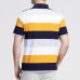 Summer Men's Fashion Stripe Design Comfort Cotton Golf Shirt Casual Short-sleeved Tops Tees Summer Men's Fashion Stripe Design Comfort Cotton Golf Shirt Casual Short-sleeved Tops Tees