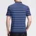 Summer Men's Business Casual Stripe Design Slim Golf Shirt Short-Sleeve Lapel Sports Tops Tees Summer Men's Business Casual Stripe Design Slim Golf Shirt Short-Sleeve Lapel Sports Tops Tees