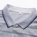 Summer Men's Business Casual Stripe Design Slim Golf Shirt Short-Sleeve Lapel Sports Tops Tees Summer Men's Business Casual Stripe Design Slim Golf Shirt Short-Sleeve Lapel Sports Tops Tees