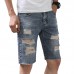 Fashion Holes Ripped Jeans Summer Slim Shredded Jeans for Men Fashion Holes Ripped Jeans Summer Slim Shredded Jeans for Men