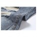 Fashion Holes Ripped Jeans Summer Slim Shredded Jeans for Men Fashion Holes Ripped Jeans Summer Slim Shredded Jeans for Men