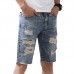 Fashion Holes Ripped Jeans Summer Slim Shredded Jeans for Men Fashion Holes Ripped Jeans Summer Slim Shredded Jeans for Men