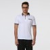 Mens Floral Stitching Slim-fit Golf Shirt Casual Business Breathable Short-sleeved Tops Mens Floral Stitching Slim-fit Golf Shirt Casual Business Breathable Short-sleeved Tops