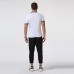 Mens Floral Stitching Slim-fit Golf Shirt Casual Business Breathable Short-sleeved Tops Mens Floral Stitching Slim-fit Golf Shirt Casual Business Breathable Short-sleeved Tops