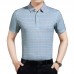 Middle-aged Mens Casual Printed Short-sleeved Golf Shirt Summer Cool Ice Lapel Collar Loose Tops Middle-aged Mens Casual Printed Short-sleeved Golf Shirt Summer Cool Ice Lapel Collar Loose Tops