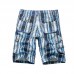 Men's Fashion Plaid Multi-pocket Shorts Summer Breathable Knee-Length Casual Shorts Men's Fashion Plaid Multi-pocket Shorts Summer Breathable Knee-Length Casual Shorts