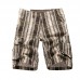 Men's Fashion Plaid Multi-pocket Shorts Summer Breathable Knee-Length Casual Shorts Men's Fashion Plaid Multi-pocket Shorts Summer Breathable Knee-Length Casual Shorts
