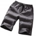 Men's Breathable Loose Casual Shorts Summer Solid Color Thin Knee-Length Shorts Pants Men's Breathable Loose Casual Shorts Summer Solid Color Thin Knee-Length Shorts Pants