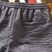 Men's Breathable Loose Casual Shorts Summer Solid Color Thin Knee-Length Shorts Pants Men's Breathable Loose Casual Shorts Summer Solid Color Thin Knee-Length Shorts Pants