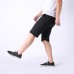 Men's Breathable Quick-drying Knee-length Shorts Elastic Waist Solid Color Casual Shorts Men's Breathable Quick-drying Knee-length Shorts Elastic Waist Solid Color Casual Shorts