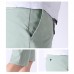 Men's Breathable Quick-drying Knee-length Shorts Elastic Waist Solid Color Casual Shorts Men's Breathable Quick-drying Knee-length Shorts Elastic Waist Solid Color Casual Shorts