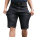 Mens Summer Plus Size Elastic Embroidery Denim Shorts Casual Mid Rise Jeans Mens Summer Plus Size Elastic Embroidery Denim Shorts Casual Mid Rise Jeans