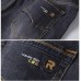 Mens Summer Plus Size Elastic Embroidery Denim Shorts Casual Mid Rise Jeans Mens Summer Plus Size Elastic Embroidery Denim Shorts Casual Mid Rise Jeans