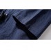 Mens Loose Cotton Vintage Horn Buckle Three Quarter Sleeve Coats Tops Mens Loose Cotton Vintage Horn Buckle Three Quarter Sleeve Coats Tops