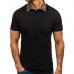 Summer Leisure Golf Shirts Turn-down Collar Loose Short Sleeve Solid Color T-shirts for Mens Summer Leisure Golf Shirts Turn-down Collar Loose Short Sleeve Solid Color T-shirts for Mens